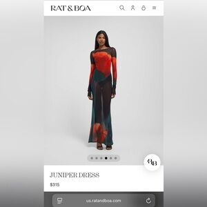 Rat and Boa Juniper Dress